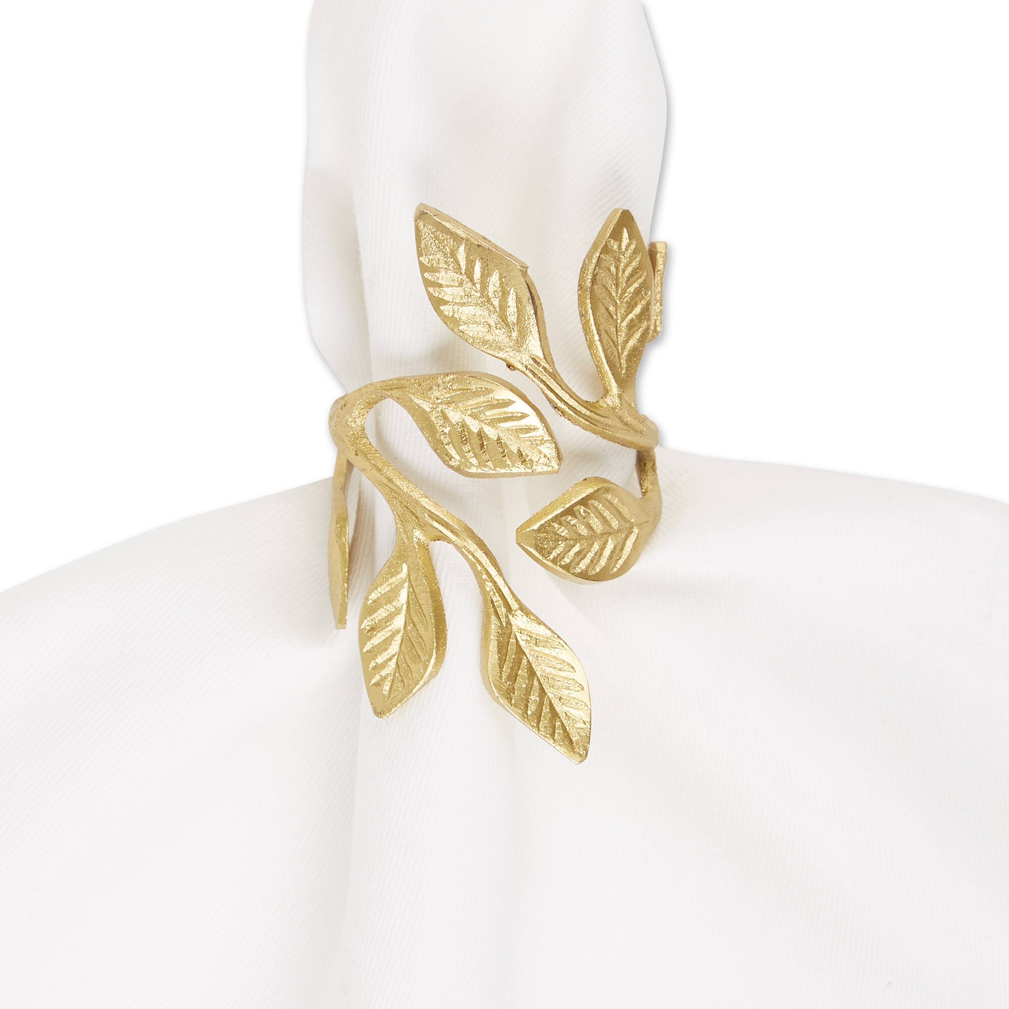 DII® Gold Vine Napkin Rings, 6ct.